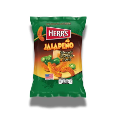Jalapeño Cheese Curls Herr's x 170 Gr