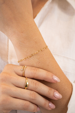 Kit Pulseiras Mãe e filha corações - Lilazz