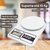 BALANCA DIGITAL DE COZINHA 10KG LED AZUL XC-BD-01 X-CELL na internet