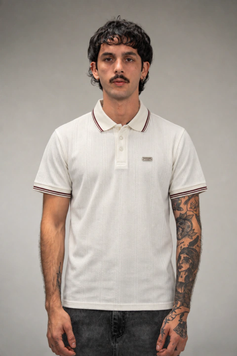 PATCH POLO SHIRT
