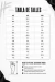 Tabla de talles Halffreds