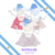SET PAISANA (POLLERA +PAÑUELO+DELANTAL)