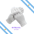 GUANTES BLANCOS TELA CORTOS
