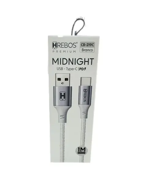 CABO USB HREBOS C , CB-219C 60W 1 METRO