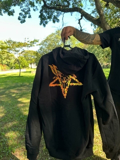 Moletom Thrasher Magazine Canguru Skategoat Inferno - Preto - comprar online