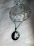 Collar con dije de luna y estrellas