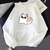 Moletom Unissex Jujutsu Kaisen com Capuz - Satoru Gojo com Estampa de Gato - UniversxGeek Store