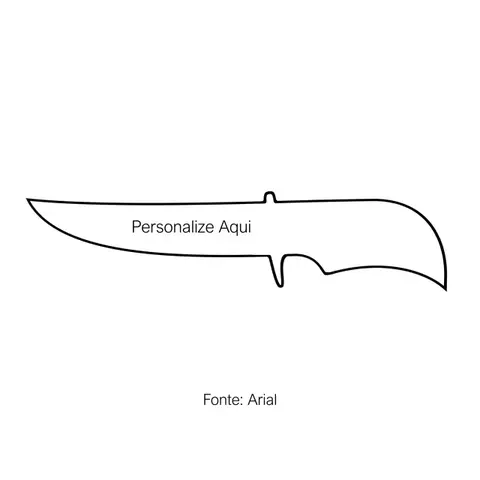 PERSONALIZE SUA FACA