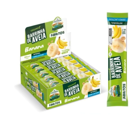 Barra de Cereal Banana Vegano Biosoft com 15 - comprar online