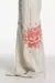 PANTALON WIDE LEG ECRU ROSE/ TUCCI en internet