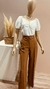 PANTALON SASTRERO C/CINTO WIDE LEG - tienda online