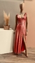 VESTIDO FOIL ROSA