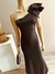 Imagen de VESTIDO SOLO HOMBRO VUELOS