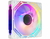 Imagem do Fan K-mex para Gabinete 120mm Branco aara ARGB Rainbow