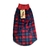 roupa para cachorro soft xadrez vermelha e azul