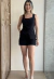 CONJUNTO DE SHORT E BLUSA FABI PRETO