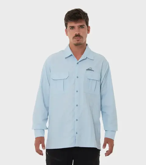 CAMISA TANZANIA PROTECT ML CELESTE ICE (NRSADCACTZCE)