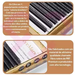 Cílios Decemars Y - Volume Brasileiro - loja online
