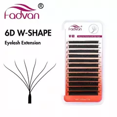 Cílios Fadvan 6D W 2.0/REAL - 3D (Fio com 6 pontas abertas)