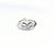 Anillo infinito doble con cubic plata 925