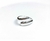 Anillo gota grueso plata 925