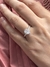 Anillo solitario gota plata 925 en internet