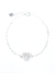 Pulsera corazón y micro pavé plata 925
