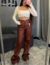 CALÇA DARLYN COURO