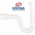 Sifão Extensível Universal Longo Branco 1,5m DN38/40/48/50 Krona - comprar online