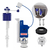 Kit Completo Mecanismo Caixa Acoplada Duplo MDU2/R Astra