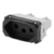 Monte seu Kit de Interruptor e Tomada Gracia Max Black - ALUMBRA - comprar online