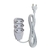 Extensão Bipolar 10A 5, 3 e 1 M BRANCA 3 Tomadas Bivolt 220V-110V - comprar online
