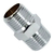 Niple Nipel Roscável Latão Cromado / Dourado 1/2X1/2 Big Lu - Recacho Materiais para Construção Ltda