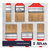 Trincha Pincel Atlas P/ Pintura Plumatek 315 X 1/2" até 2.1/2" - comprar online