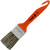 Pincel Trincha Média Cerda Gris Cabo Ref.695 Anzol 1/2" até 4" Tigre