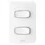 Conjunto 2 Interruptores Branco Simples 4x2 250V - Gracia Max Alumbra