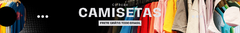 Banner da categoria Camisetas