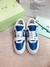 Off-White Out Of Office Calf Leather White and Blue - Stellar Company