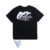 Camiseta Off-White Preta com Estampa Graffiti "Beige Off" - Stellar Company