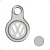 Chaveiro Personalizado Logo Volkswagen Giratório Compacto