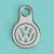 Chaveiro Personalizado Logo Volkswagen Giratório Compacto na internet