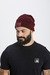 GORRO PLACA EMBORRACHADA BUH BORDO
