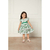 Vestido Infantil Menina Laço Estampa Flor Milon