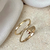 Anel Snake com Pedra Granada em Ouro 18k - comprar online