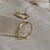 Torcidinhas Lisas - Par de Alianças Torcidinhas em Ouro 18k - comprar online