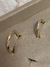 Torcidinhas com Diamantes - Par de Alianças Torcidinhas em Ouro 18k e Diamantes - comprar online