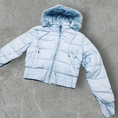 Campera Puffer crop top - comprar online