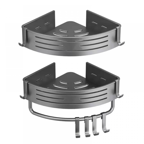 Estante Rinconera Doble Aluminio