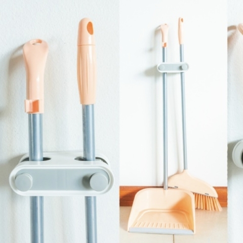 Porta Escobas Doble de Pared