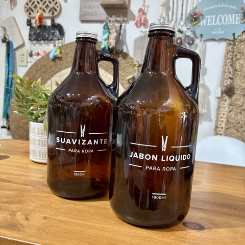 Set Botellón Jabón Y Suavizante - comprar online